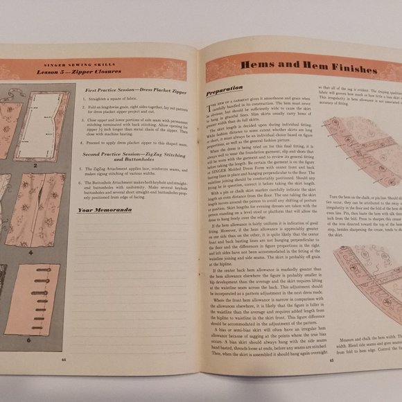 Two vintage sewing instruction booklets - 1950's - Picture 11 of 11